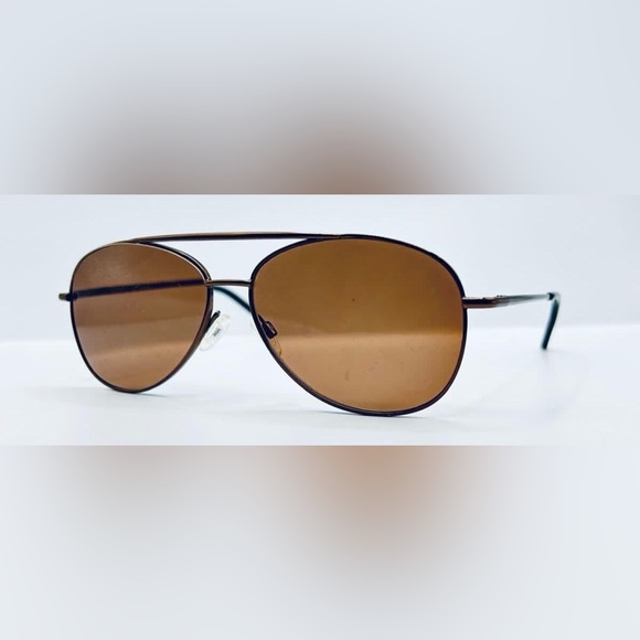 Design Optics Brown Pilot Sunglasses Frames Onlg - Picture 2 of 8